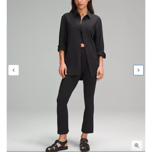 lululemon Align Mini-Flare Pant Extra Short Length GREEN NWT - Picture 5 of 8